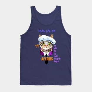 these are my cat affairs Tank Top